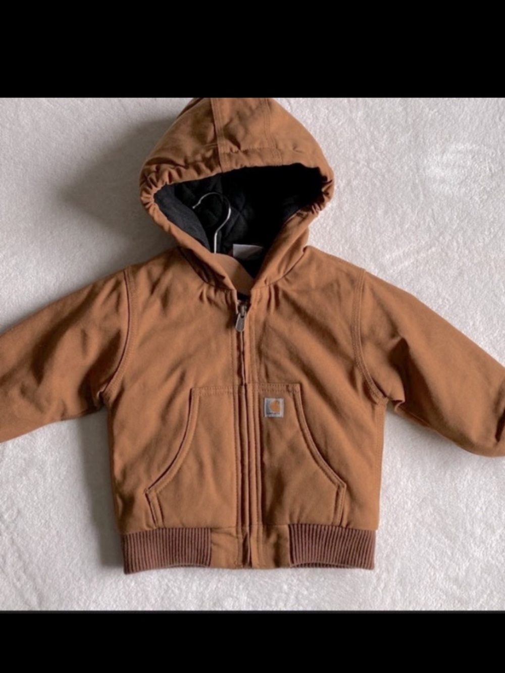 Carhartt Hooded Insulated Canvas Jacket 12m